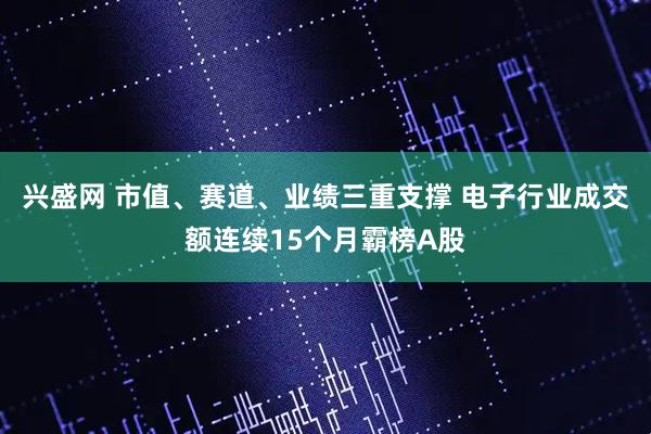 兴盛网 市值、赛道、业绩三重支撑 电子行业成交额连续15个月霸榜A股